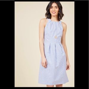 Seesucker dress. Perfect for summer